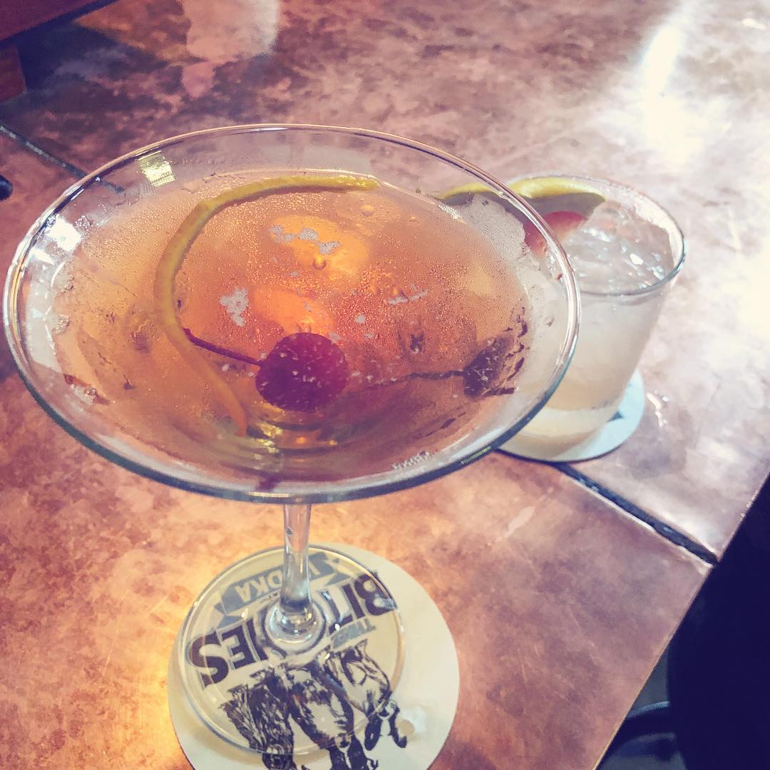 After dinner cocktails at Manatawny Still Works