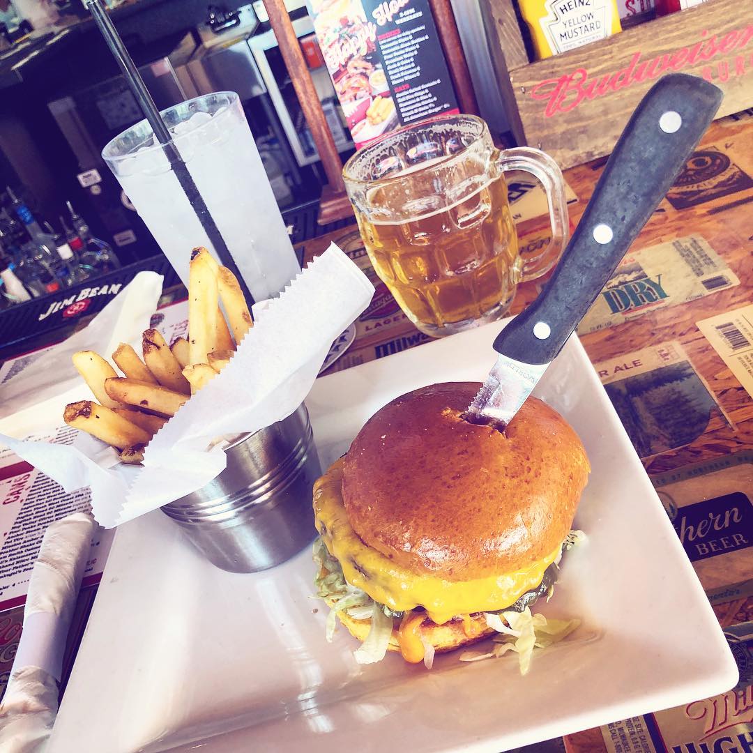 Cold Beer and a Cheeseburger