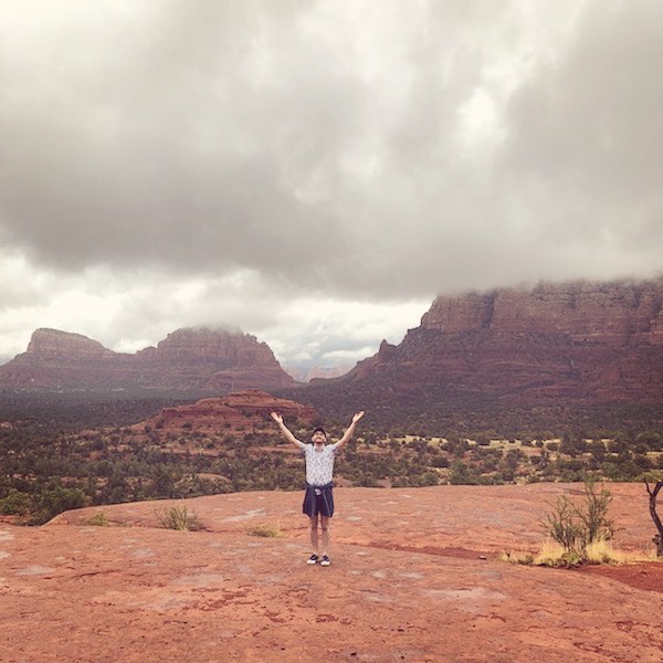 Rain Dance for Arizona on Bell Rock Trail
