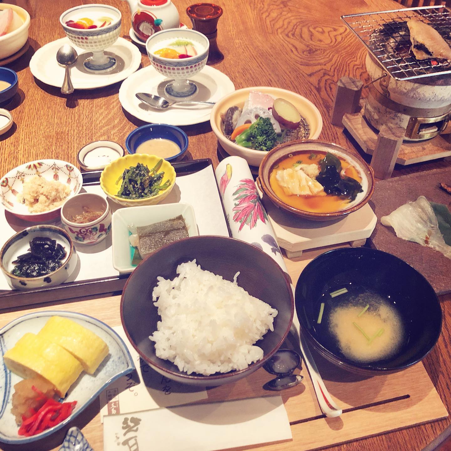 Breakfast before Exploration