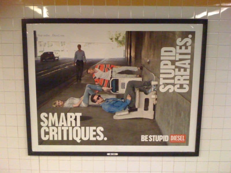 Be Stupid: Diesel’s Bold 2010 Campaign