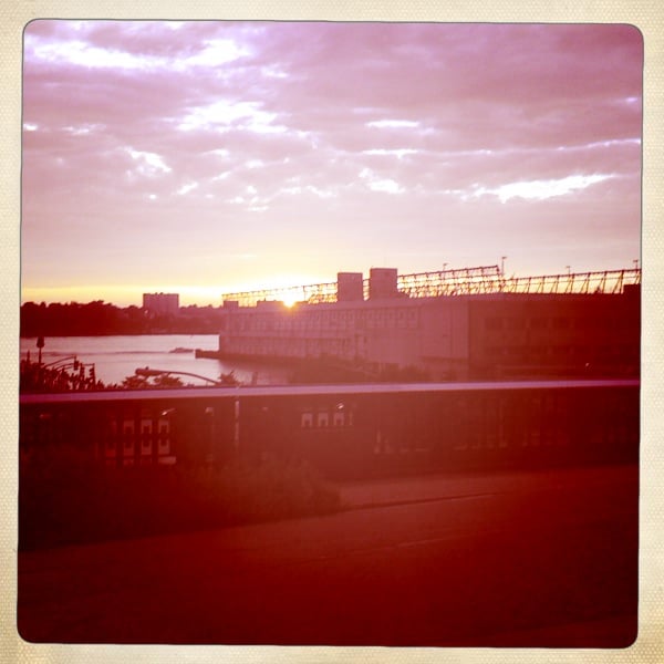 Sun Set. – High Line Park