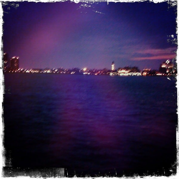 Jersey City from Chelsea Pier