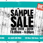 Diesel sample sale June 29-30, 10am-6pm at 220 W 19th St.