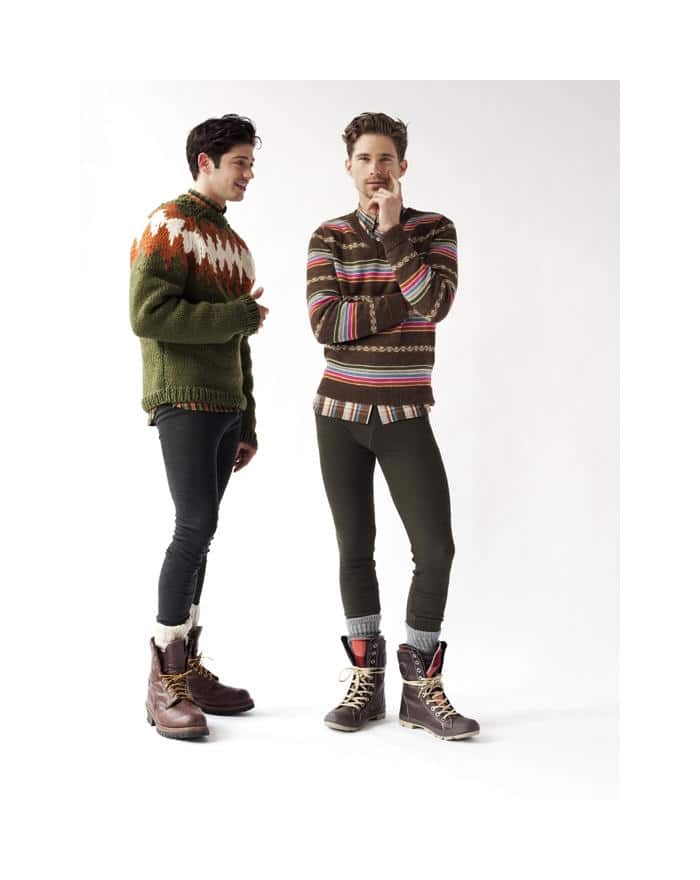 Brian Davenport & Chris Galya by Greg Vaughan for Gilbert & Lewis Fall 2011