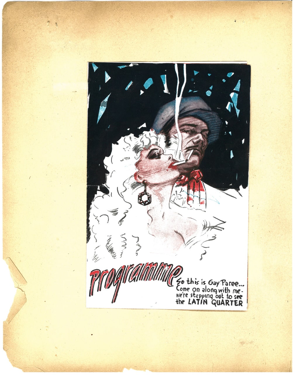 Programme – Latin Quarter 1943