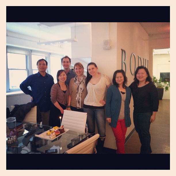 Office birthday party for June Chang – March 16, 3012