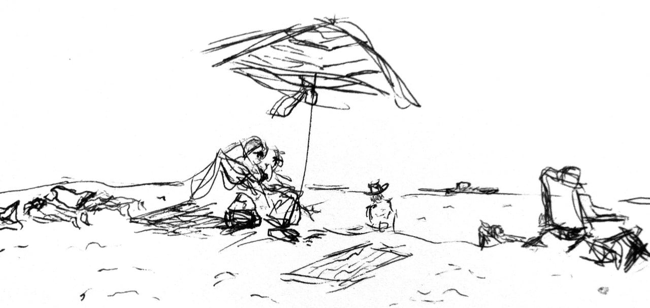 Sketching Long Beach, NY