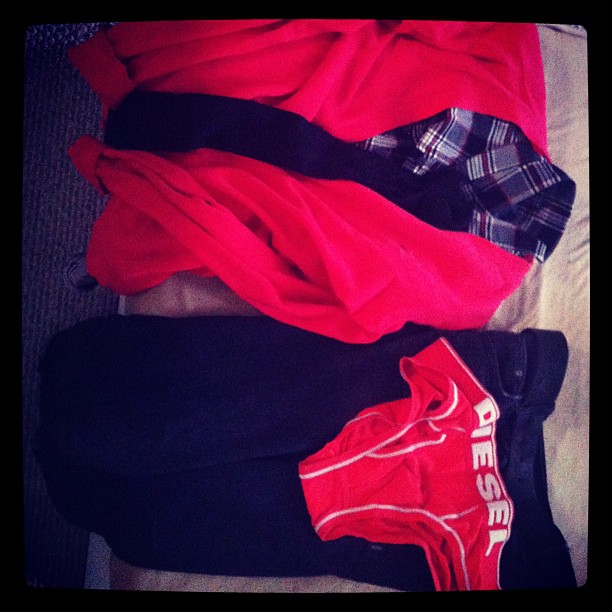 It was a Tuesday outfit…