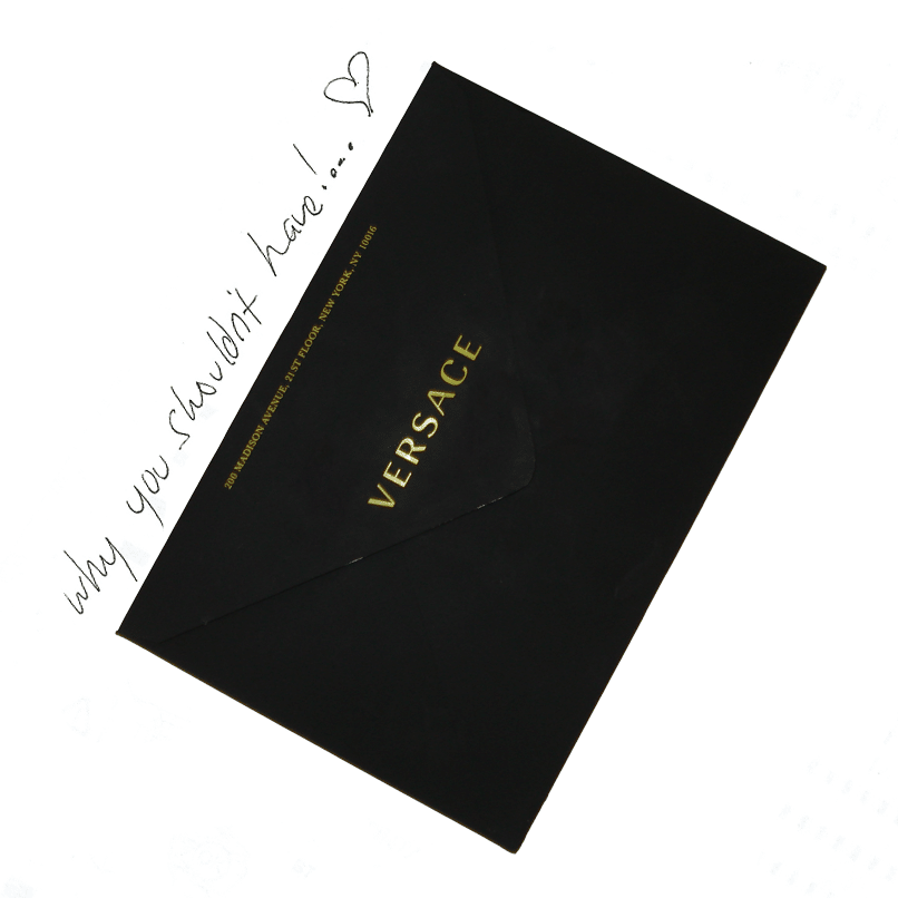 The Versace Invite to SOHO