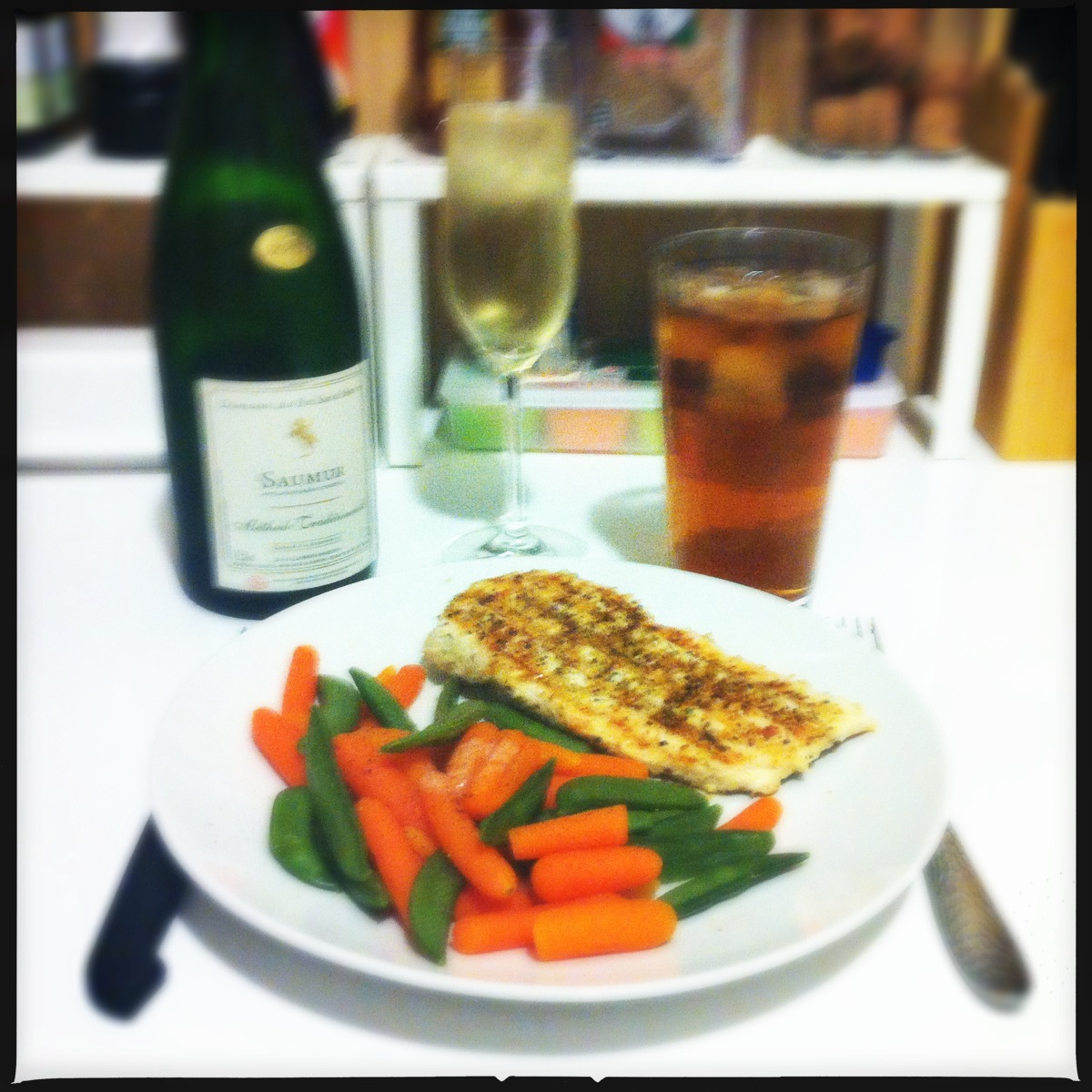 I finally could make dinner at home!