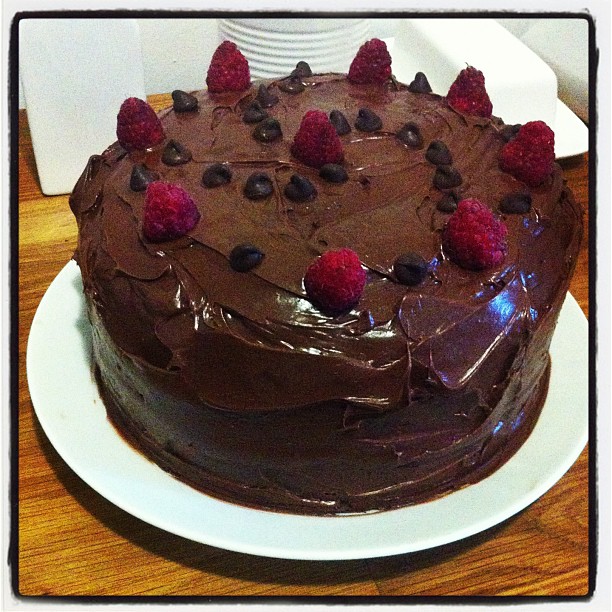 Chocolate layer cake!