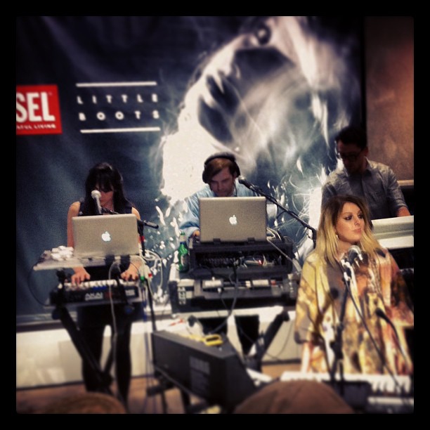 ‘@diesel featuring @littleboots !