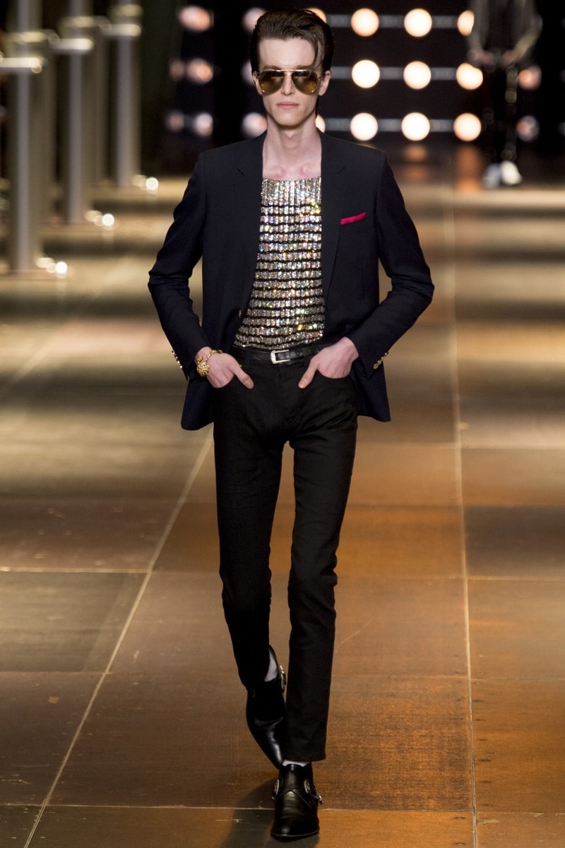 SAINT LAURENT SPRING/SUMMER 2014 MENSWEAR