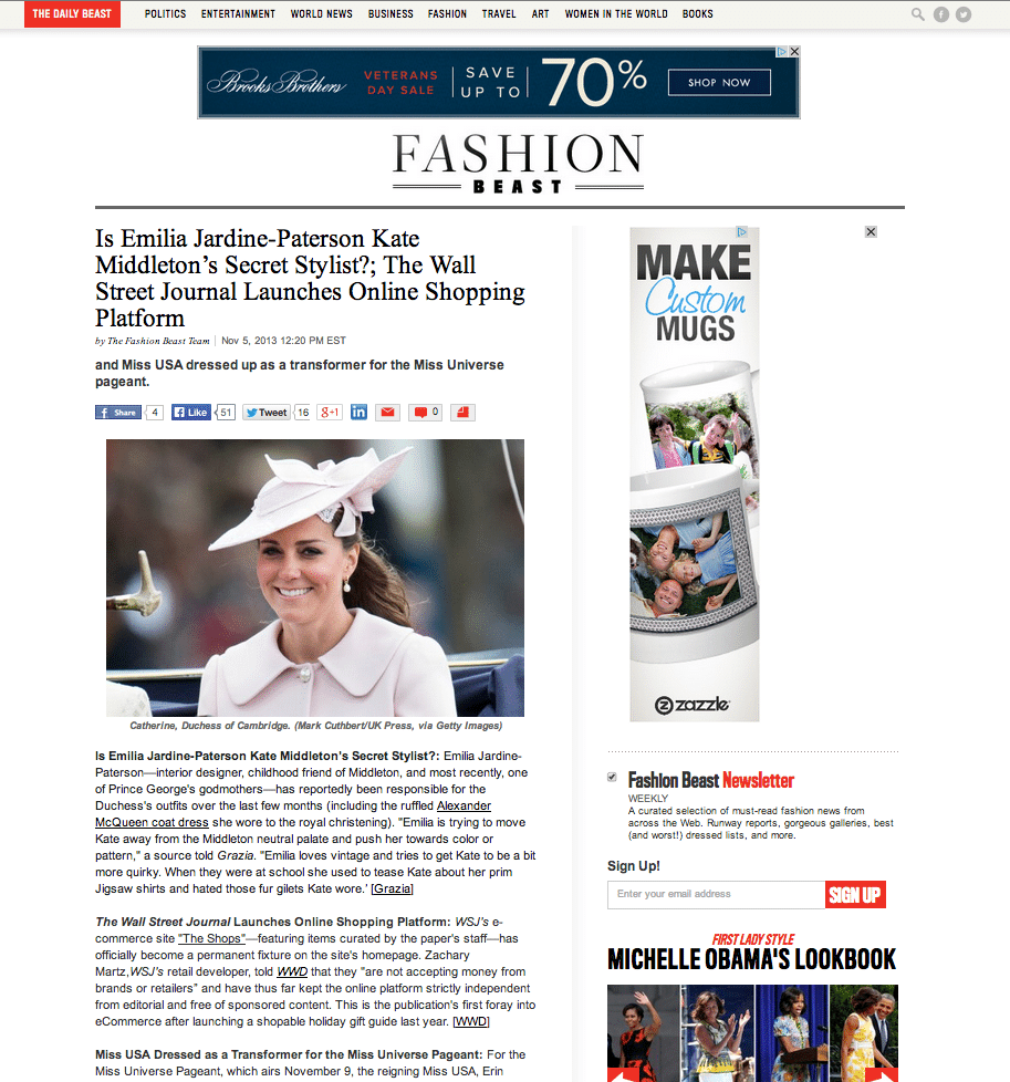 The Shops at WSJ Launch – Fashion Beast