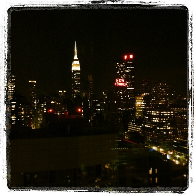 Friday night skyline