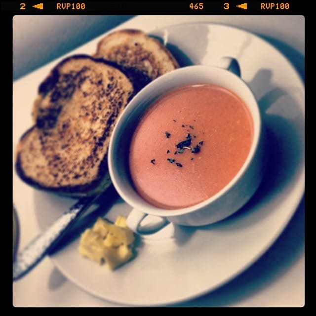 Grilled cheese & tomato soup kinda night