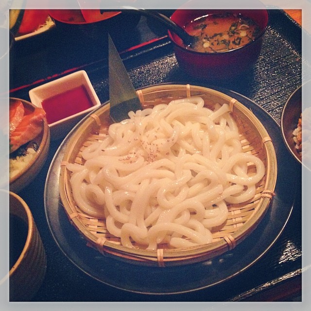 Japanese lunch day – Aburiya Kinnosuke cold udon