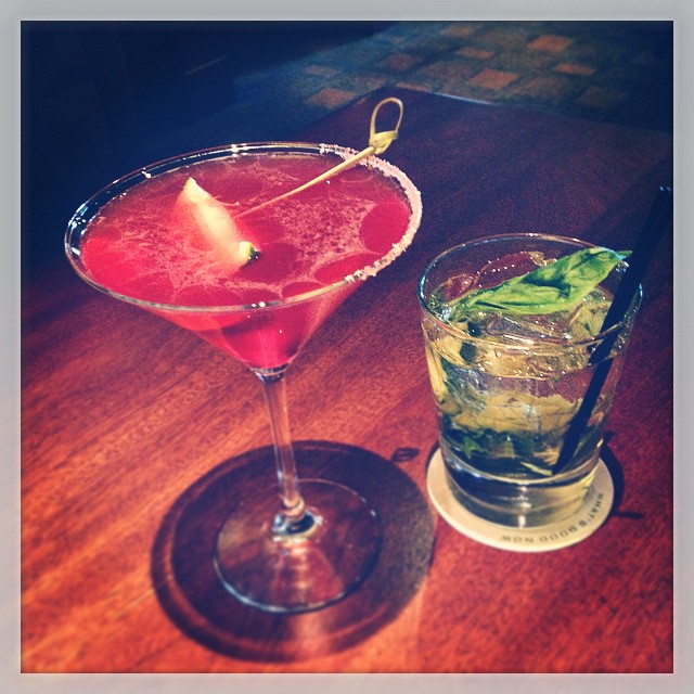 Pre-Shopping cocktails