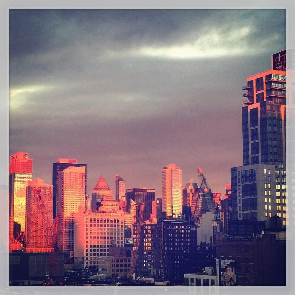 Pastel Sunset in NYC 