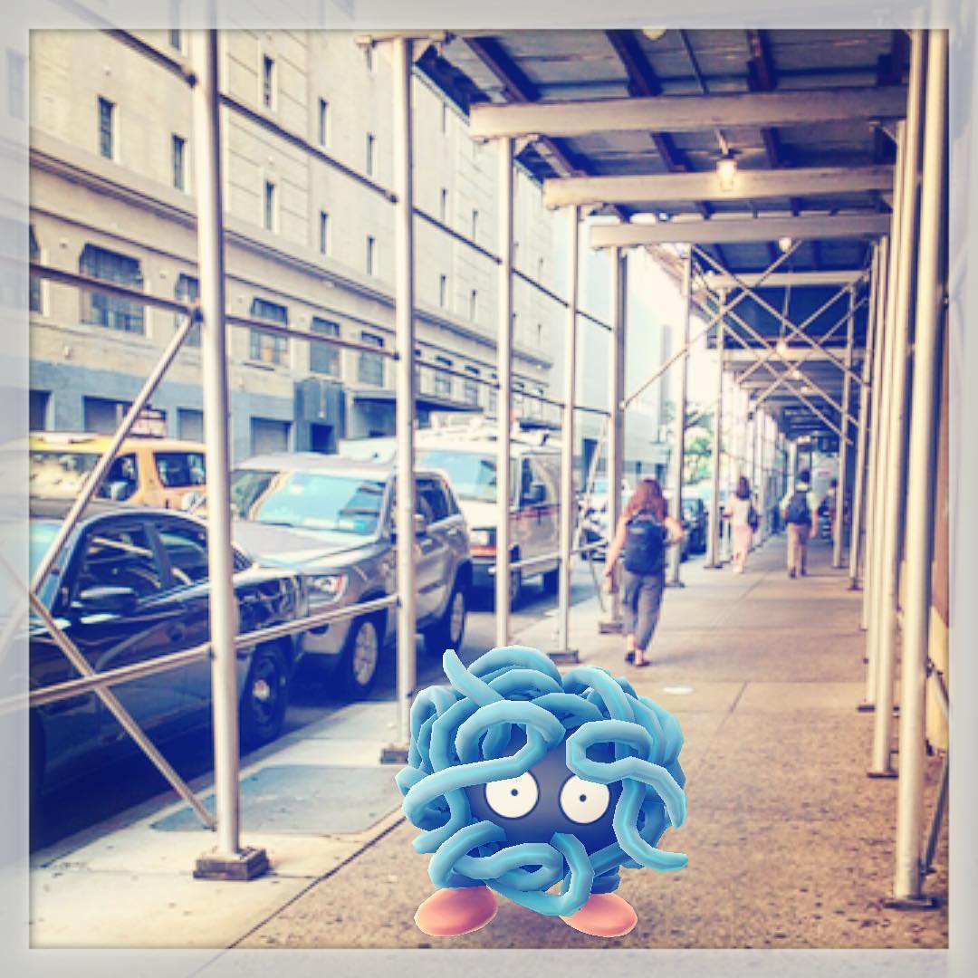 Walking to work in NYC will never be the same