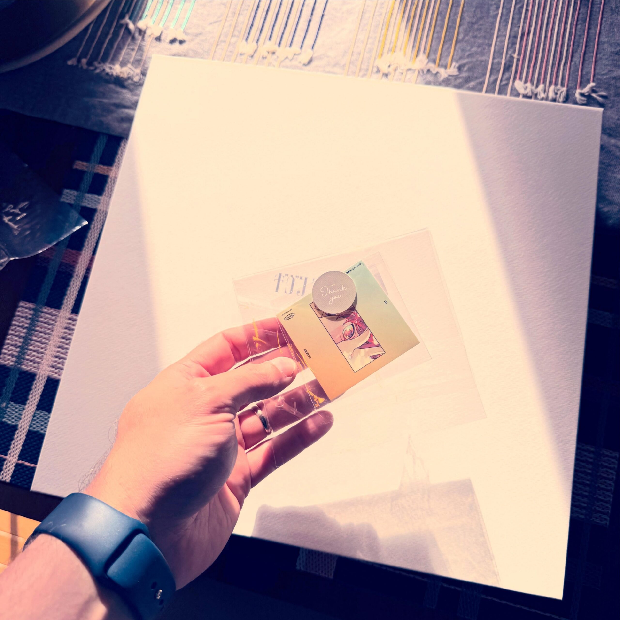 Artistic Greeting Card Display