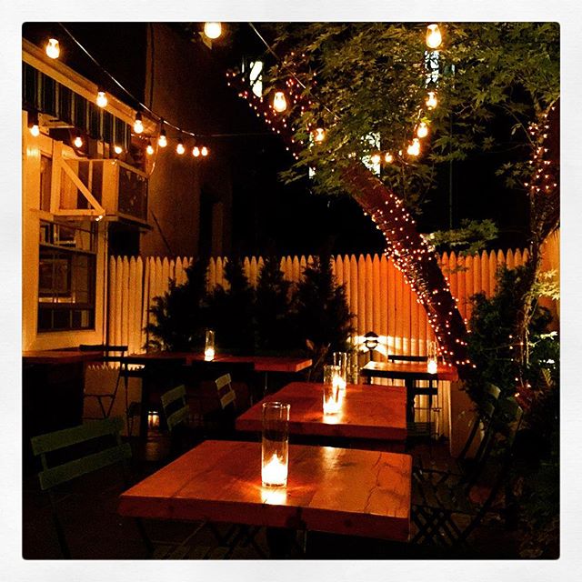 Patio night @themermaidny | Zachary A. Martz