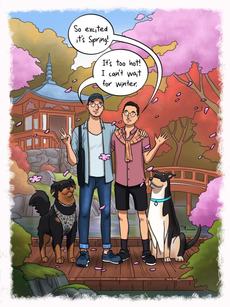 Spring Joy: Dogs and Friends